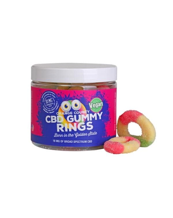 Orange County CBD 10mg Gummy Rings – Small P...