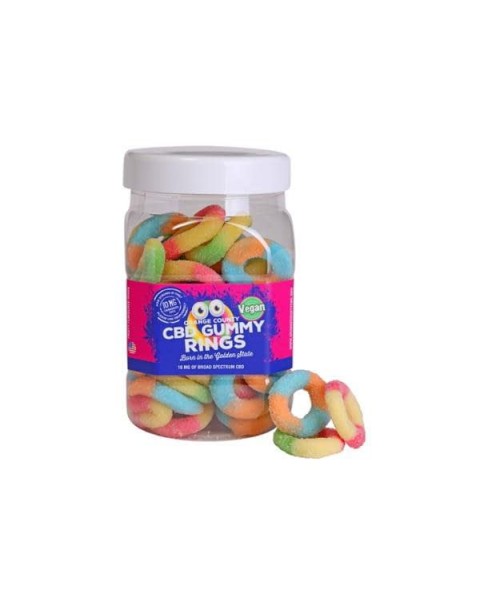 Orange County CBD 10mg Gummy Rings – Large Pack