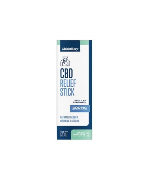 CBDistillery 500mg CBD Broad Spectrum Relief Stick