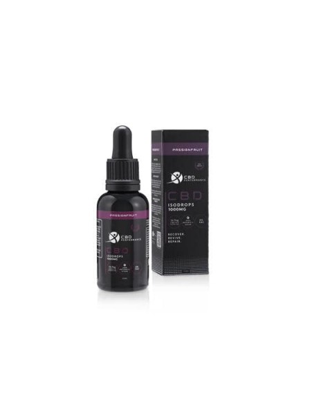 CBD Performance 1000mg CBD Isodrops supplement 30ml