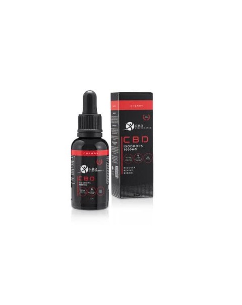 CBD Performance 1000mg CBD Isodrops supplement 30ml