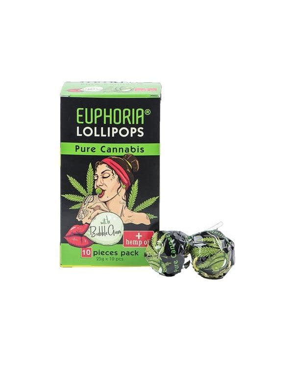 Euphoria Cannabis Lollipops – Pure Cannabis