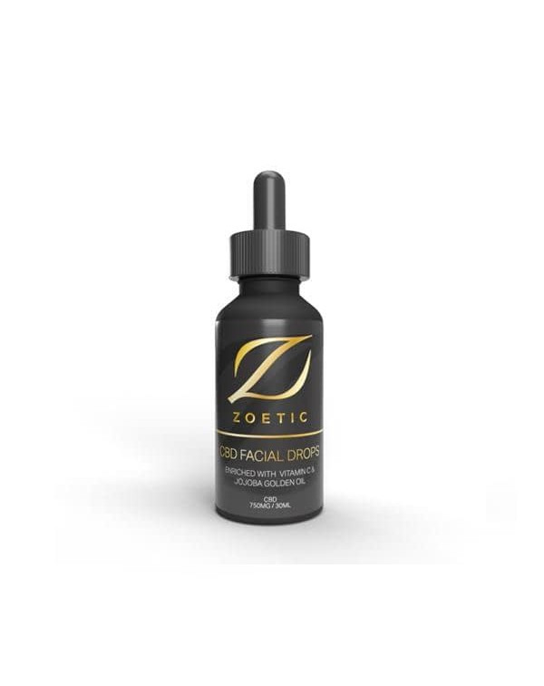 Zoetic 750mg CBD Facial Drops 30ml – With Vi...