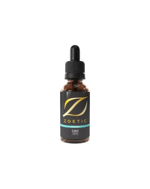 Zoetic 1000mg CBD Oil 30ml – Refreshing Peppermint