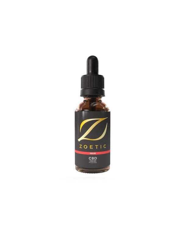 Zoetic 1000mg CBD Oil 30ml – Gorgeous Melon