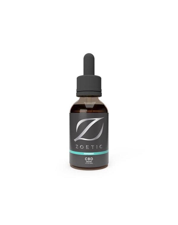 Zoetic 500mg CBD Oil 30ml – Refreshing Peppe...