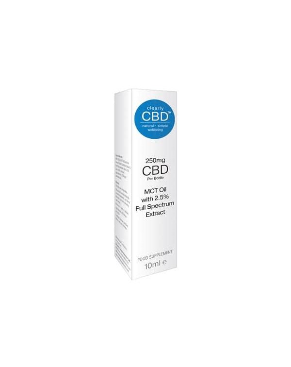 Clearly CBD 250mg CBD Tincture Oil 10ml