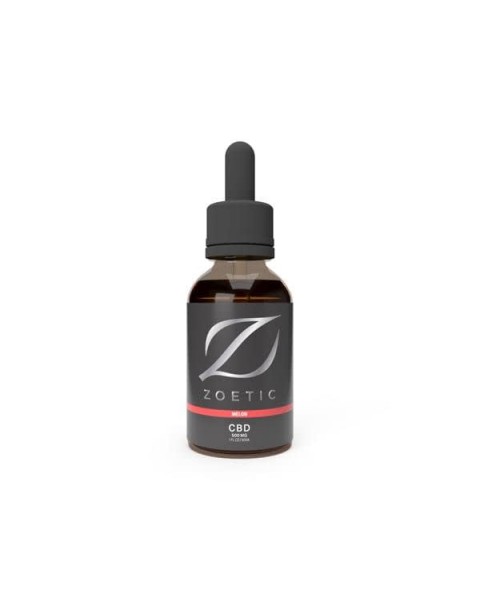 Zoetic 500mg CBD Oil 30ml – Gorgeous Melon