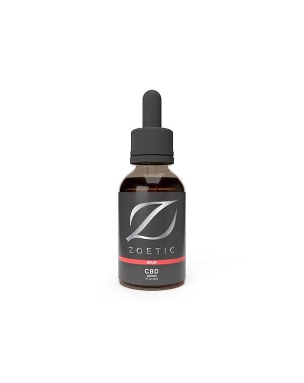 Zoetic 500mg CBD Oil 30ml – Gorgeous Melon