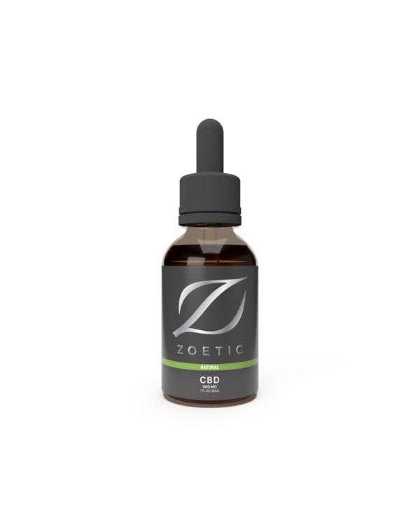 Zoetic 500mg CBD Oil 30ml –  Calming Natural