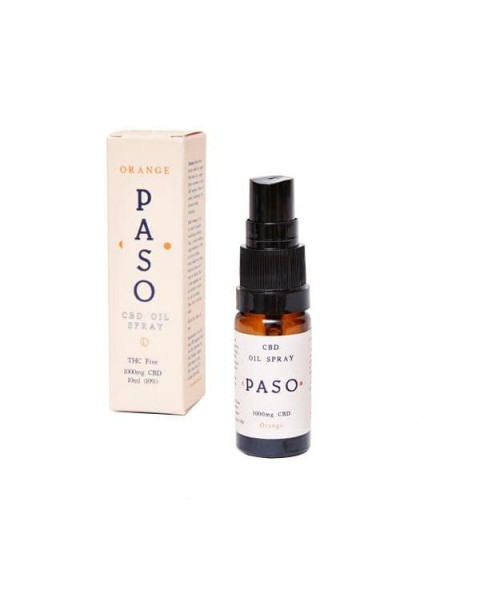 Paso 1000mg CBD Oral Oil Spray 10ml