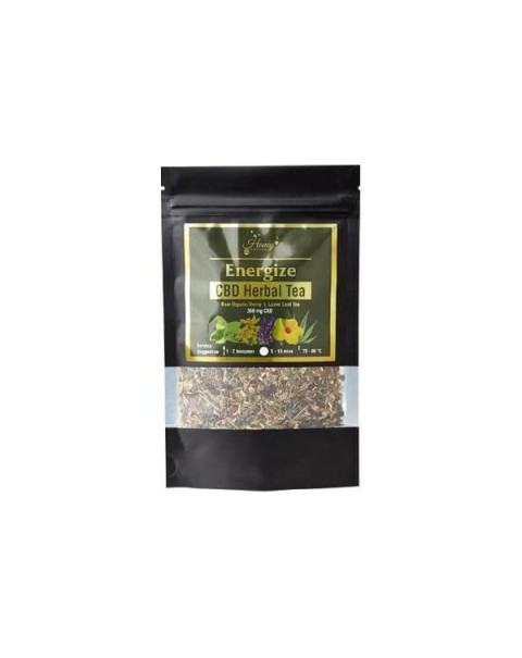 Honey Heaven 300mg CBD Loose Leaf Herbal Tea 50g – Energise