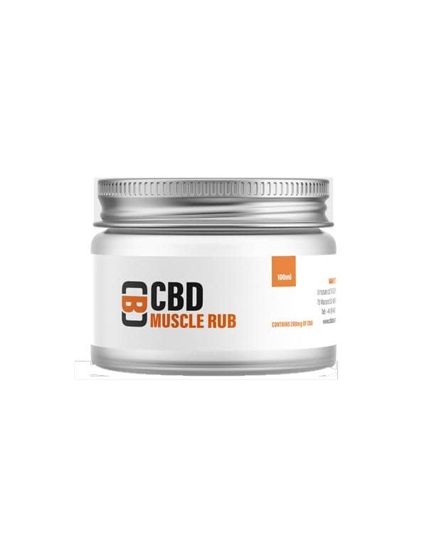 CBD Asylum 500mg CBD 100ml Muscle Rub Balm