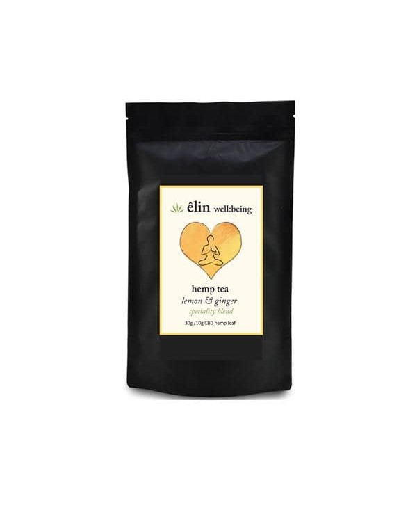 Êlin Well:being 10mg CBD Hemp Tea 30g – Lem...