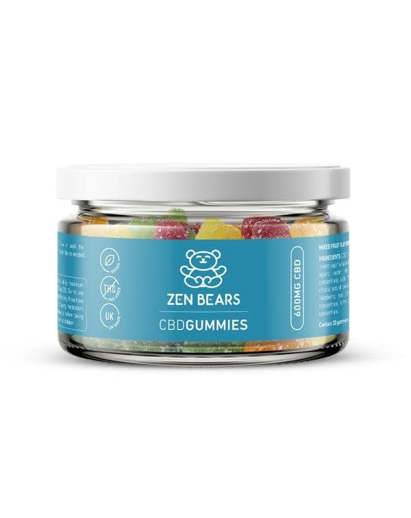 ZenBears 600mg CBD Gummies – 150g