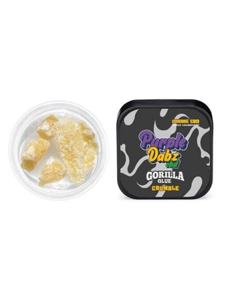 Purple Dabz by Purple Dank 1000mg CBD Crumble – Gorilla Glue