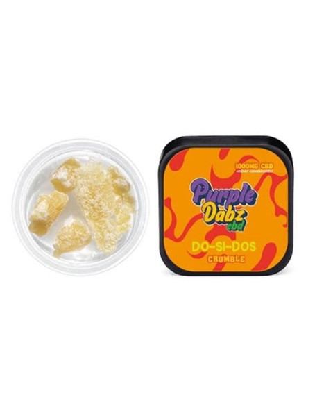 Purple Dabz CBD 1000mg CBD Crumble – DO-SI-DOS