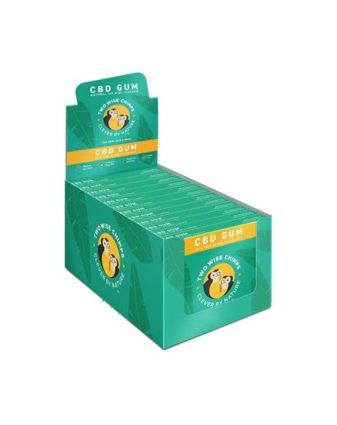 Two Wise Chimps CBD Chewing Gum 45mg