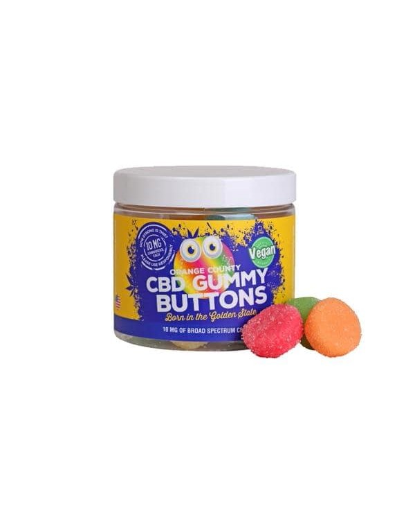 Orange County CBD 10mg Gummy Buttons – Small...
