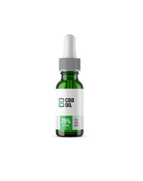 CBD Asylum 25% 2500mg CBD Oil 10ml