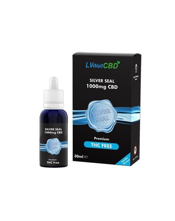 LVWell CBD Silver Seal 1000mg 30ml Hemp Seed Oil