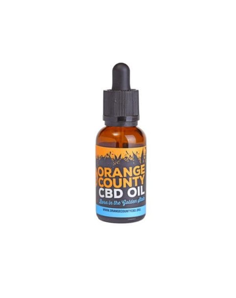 Orange County CBD 1500mg 30ml MCT Oil – Organic Coconut Oil