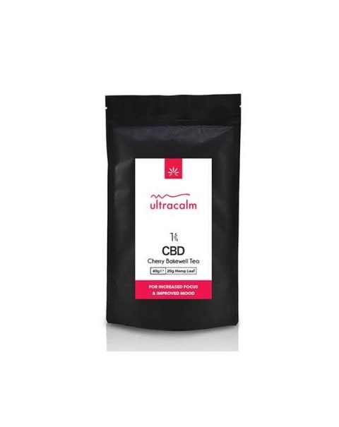 Ultracalm 1.5% CBD Hemp Tea – Cherry Bakewell 40g
