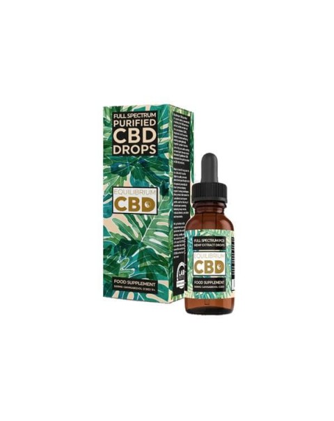 Equilibrium CBD Purified Range 250mg CBD Oil 10ml – Spray / Dropper Bottle