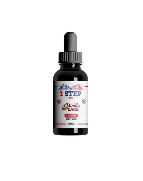 1 Step CBD 1000mg CBD Flavoured Oil 30ml