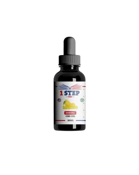 1 Step CBD 2000mg CBD Flavoured Oil 30ml