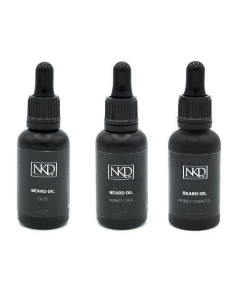 NKD 150mg CBD Infused Speciality Beard Oils 30ml