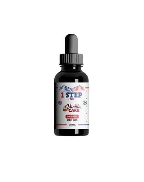 1 Step CBD 2000mg CBD Flavoured Oil 30ml