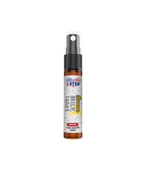 1 Step CBD 500mg CBD Mouth Spray 10ml