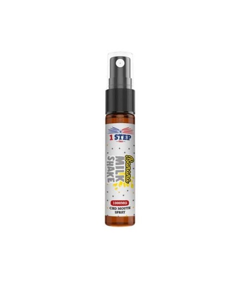 1 Step CBD 1000mg CBD Mouth Spray 10ml