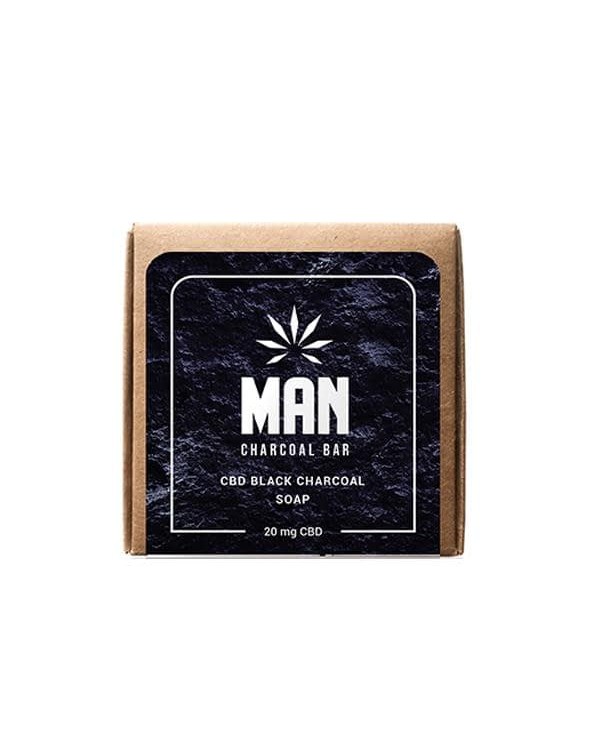 MAN 20mg CBD Charcoal Body Soap 100g