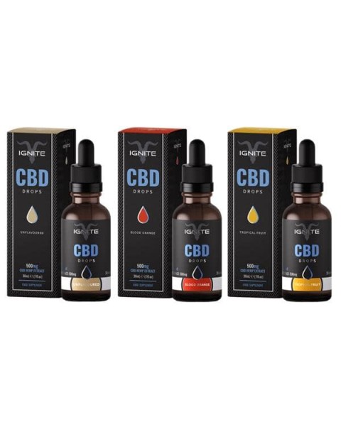 Ignite CBD 500mg CBD Flavoured Oil 30ml