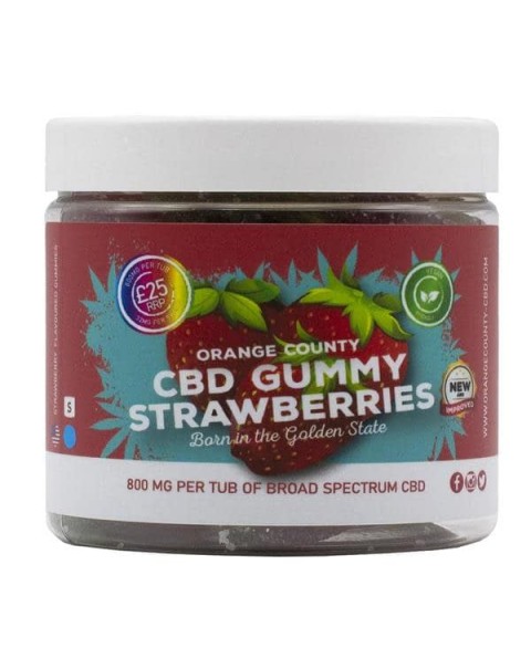 Orange County CBD 800mg Gummies – Small Pack