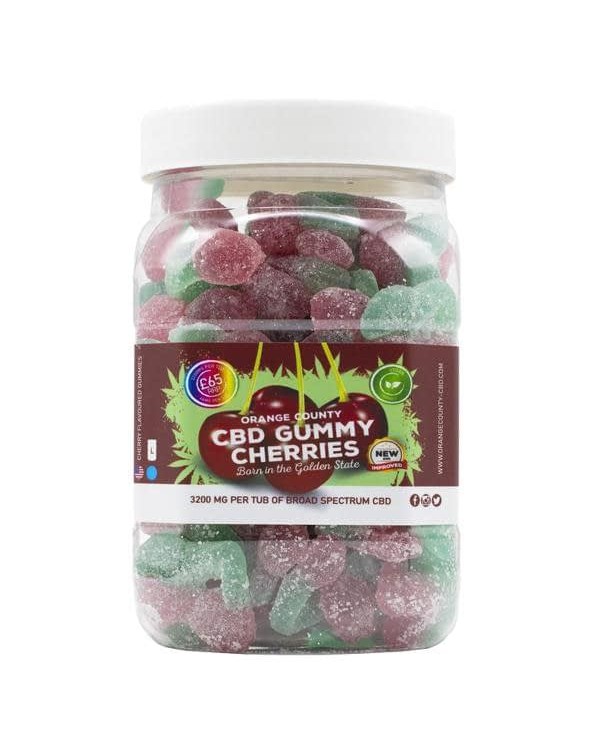 Orange County CBD 3200mg Gummies – Large Pac...