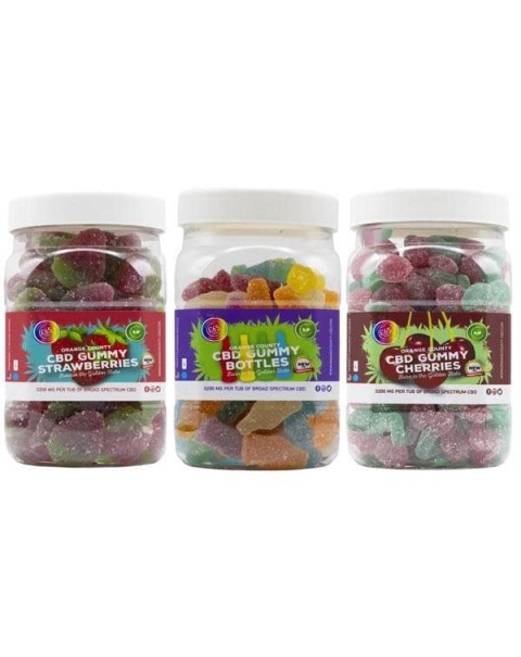 Orange County CBD 3200mg Gummies – Large Pack