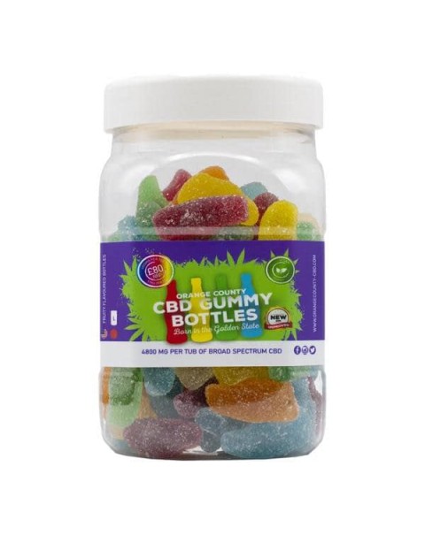 Orange County CBD 4800mg Gummies – Large Pack