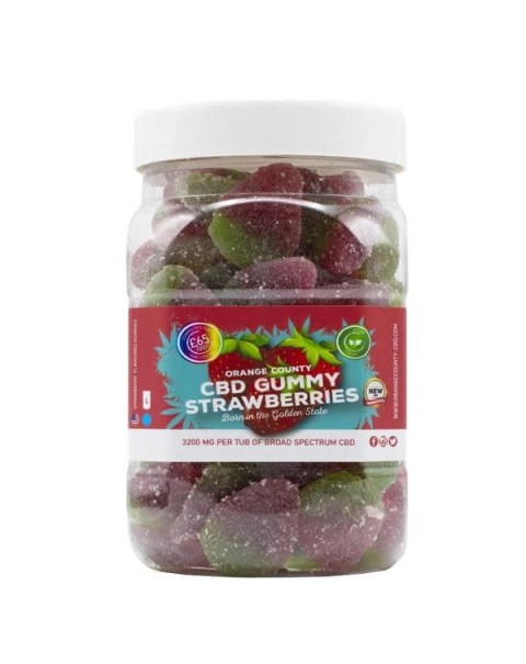 Orange County CBD 3200mg Gummies – Large Pack