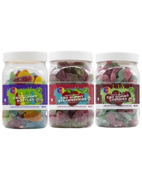 Orange County CBD 4800mg Gummies – Large Pack
