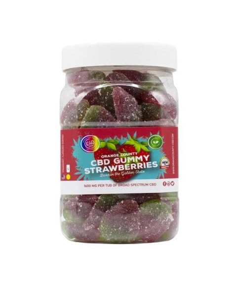 Orange County CBD 1600mg Gummies – Large Pack