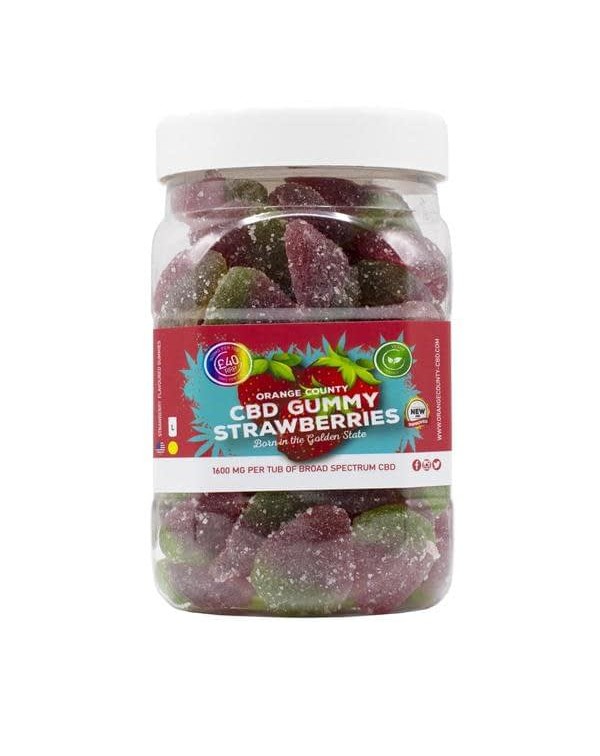 Orange County CBD 1600mg Gummies – Large Pac...