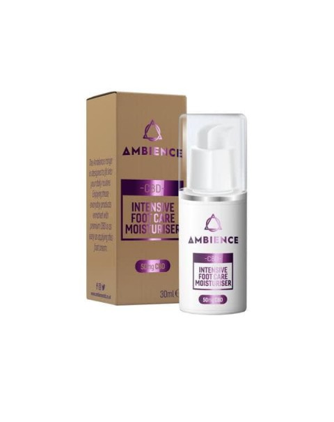 Ambience CBD Infused 50mg CBD Foot Care Moisturiser 30ml