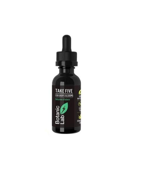 Botanic Lab Take Five 500mg CBD Oil Drops 10ml