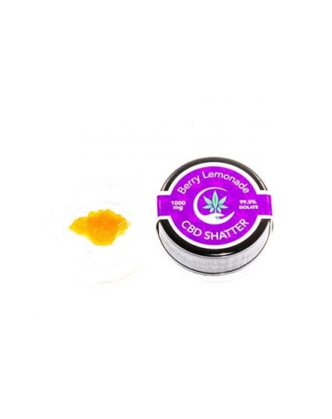 CBD Leafline 1000mg CBD Shatter (99.5%) Berry Lemonade 1g