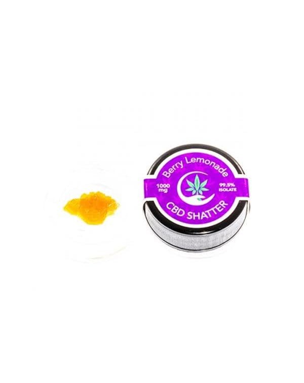 CBD Leafline 1000mg CBD Shatter (99.5%) Berry Lemo...