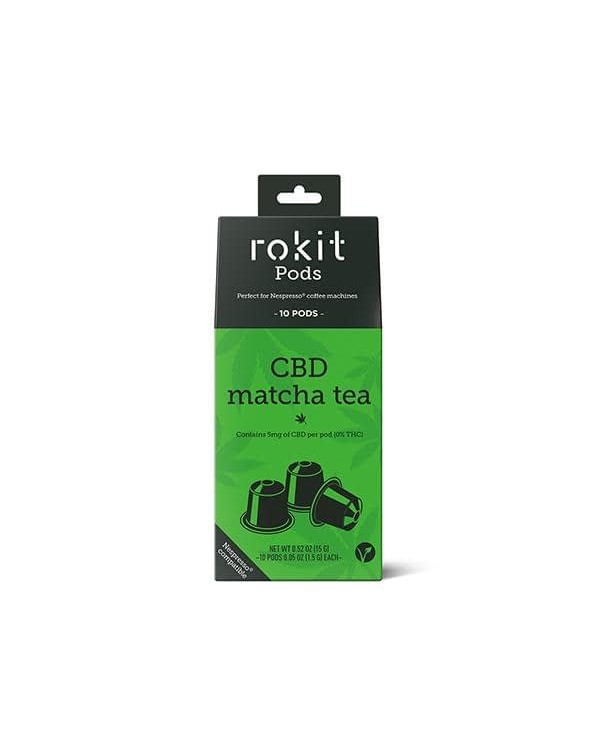 Rokit Pods CBD Matcha Green Tea 5mg Nespresso Pods