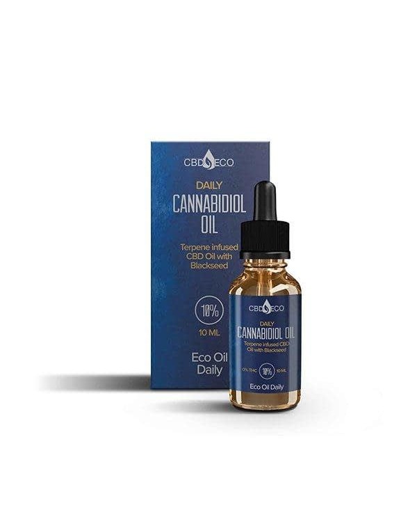 CBD ECO Daily Terpene Infused Cannabidiol Oil 10% ...